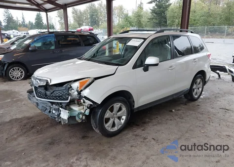 2014 Subaru Forester 2.5I Premium z USA, uszkodzony, nr VIN JF2SJAGC2EH507858